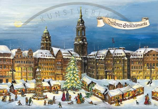 Adventskalender - Dresdner Striezelmarkt