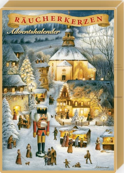 Räucherkerzen Adventskalender - Seiffen