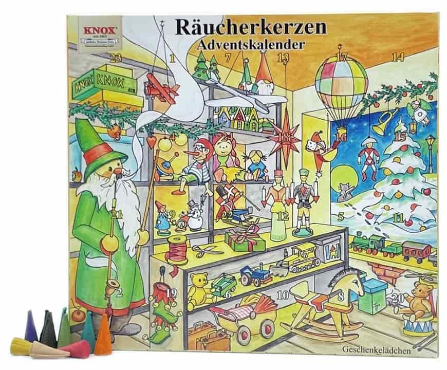 KNOX Räucherkerzen Adventskalender 24 St. / Pkg. Edition 2024