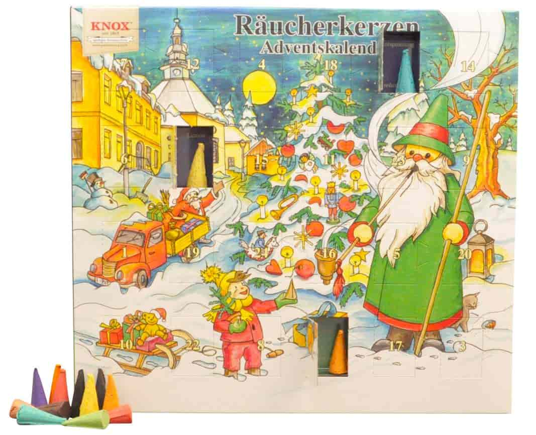 KNOX Räucherkerzen Adventskalender 24 St. / Pkg. Edition 2021